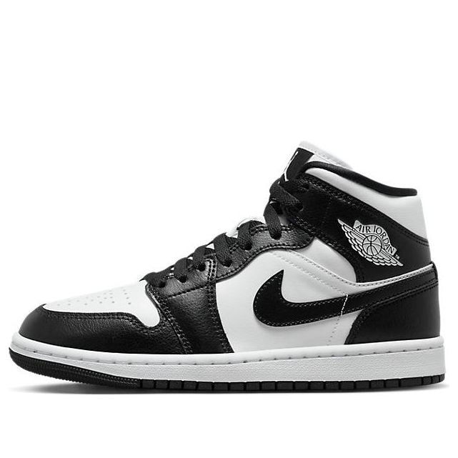 (WMNS) Air Jordan 1 Mid 'Panda' DV0991-101 Classic Sneakers
