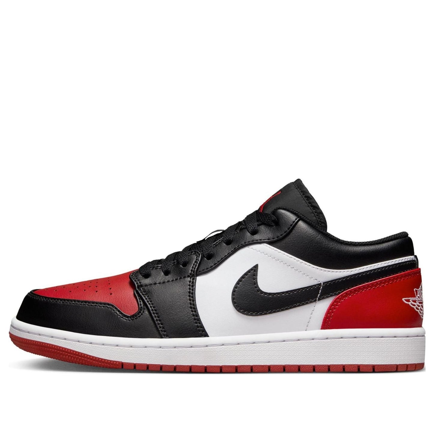 Air Jordan 1 Low 'Bred Toe' 553558-161 Epoch-Defining Shoes