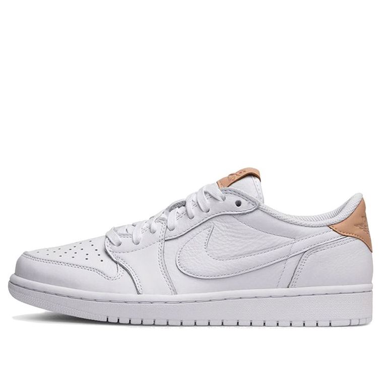 Air Jordan 1 Retro Low OG Premium 'White Tan' 905136-100 Vintage Sportswear