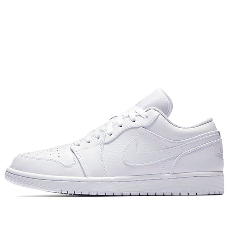 Air Jordan 1 Retro Low 'Triple White 2019' 553558-109 Iconic Trainers