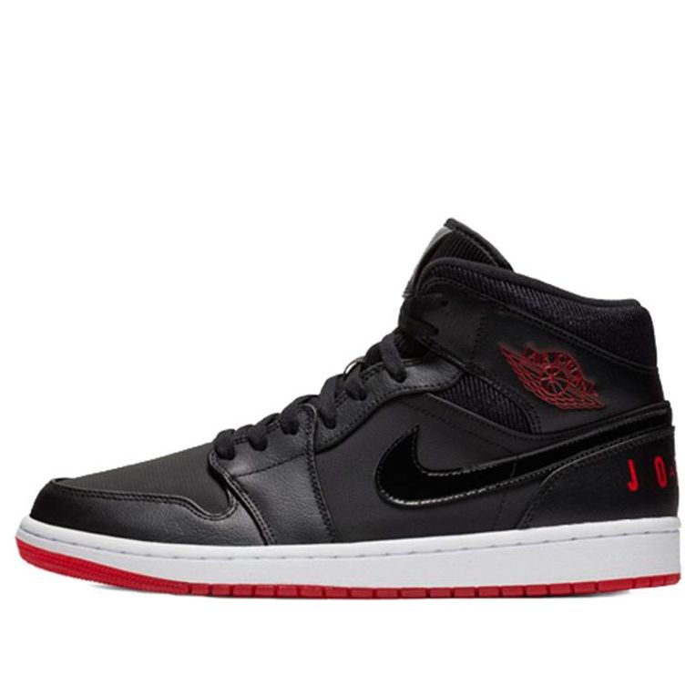 Air Jordan 1 Retro Mid 'Bred' BQ6578-001 Epochal Sneaker