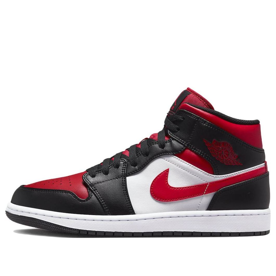 Air Jordan 1 Mid 'Bred Toe' 554724-079 Vintage Sportswear