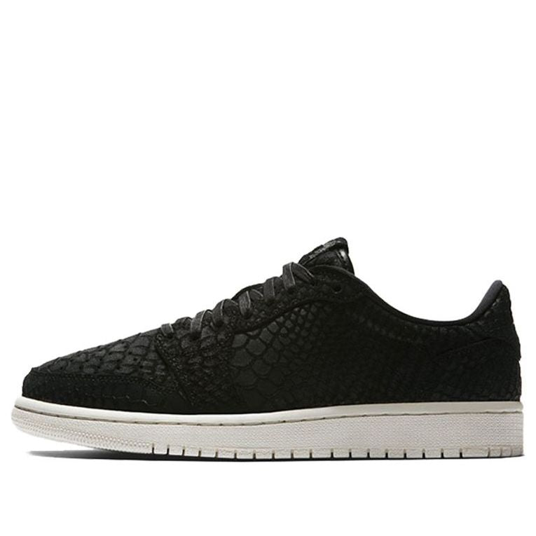 (WMNS) Air Jordan 1 Retro Low 'Black Python' AJ6004-010 Cultural Kicks