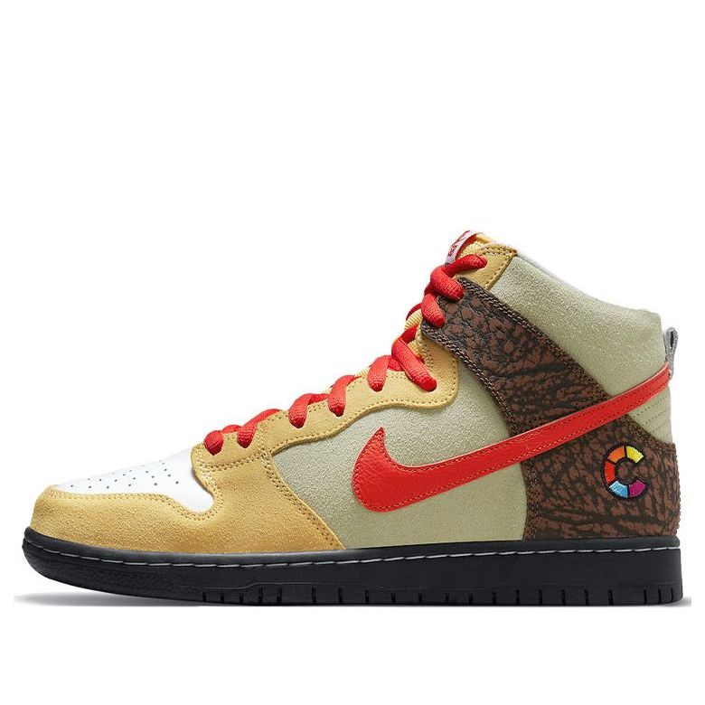 Nike x Color Skates SB Dunk High 'Kebab and Destroy' CZ2205-700 Classic Sneakers