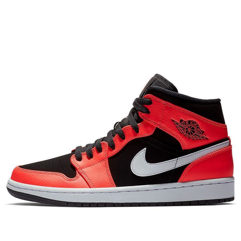 Air Jordan 1 Retro Mid 'Infrared 23' 554724-061 Classic Sneakers