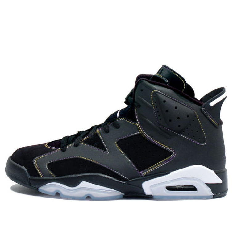 Air Jordan 6 Retro 'Lakers' 384664-002 Signature Shoe