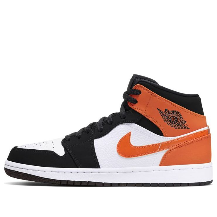 Air Jordan 1 Mid 'Shattered Backboard' 554724-058 Signature Shoe