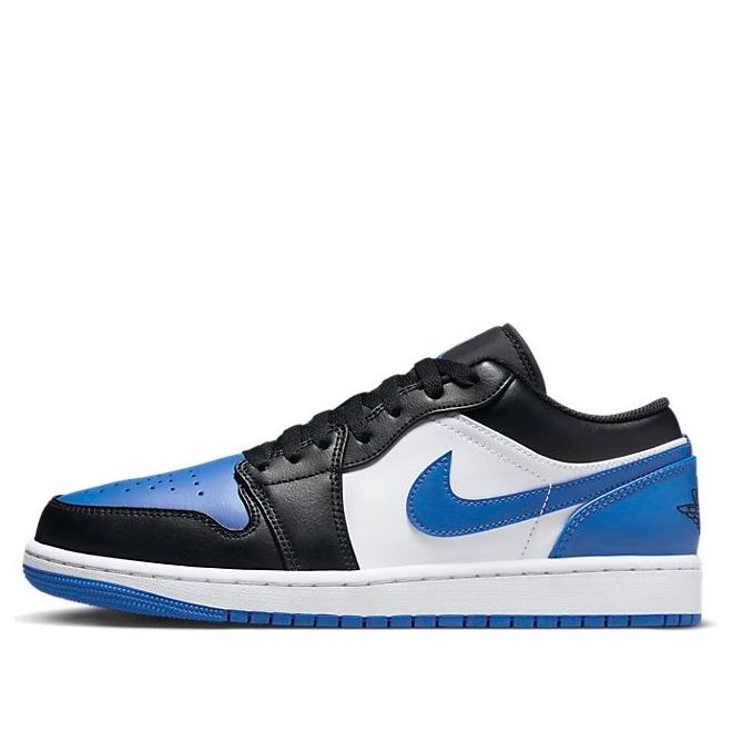 Air Jordan 1 Low 'Royal Toe' 553558-140 Epoch-Defining Shoes