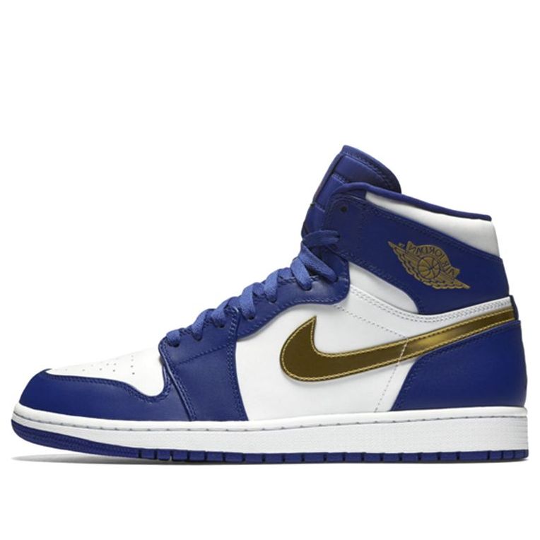 Air Jordan 1 Retro High 'Gold Medal' 332550-406 Signature Shoe