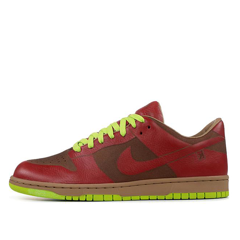 Nike Dunk Low 1 Piece 'Laser Varsity Red Chartreuse' 311611-661 Epochal Sneaker
