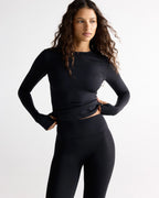 Ultimate Long Sleeve Top - Black