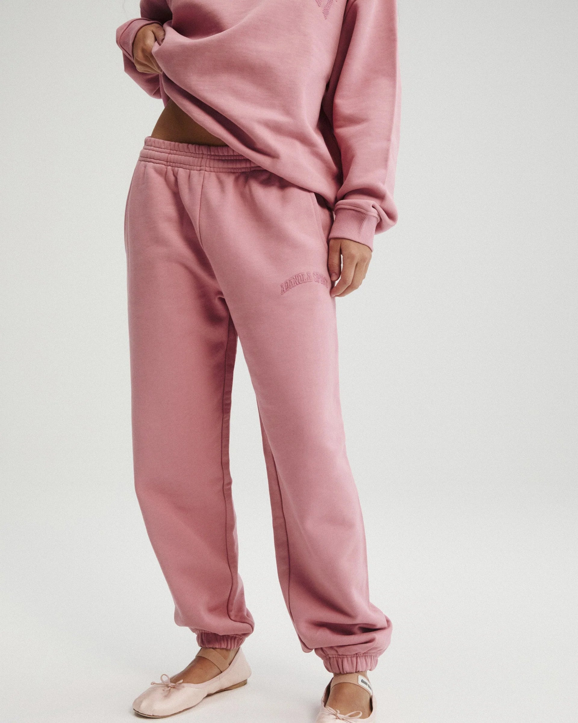 AS Sweatpants - Dusty Pink