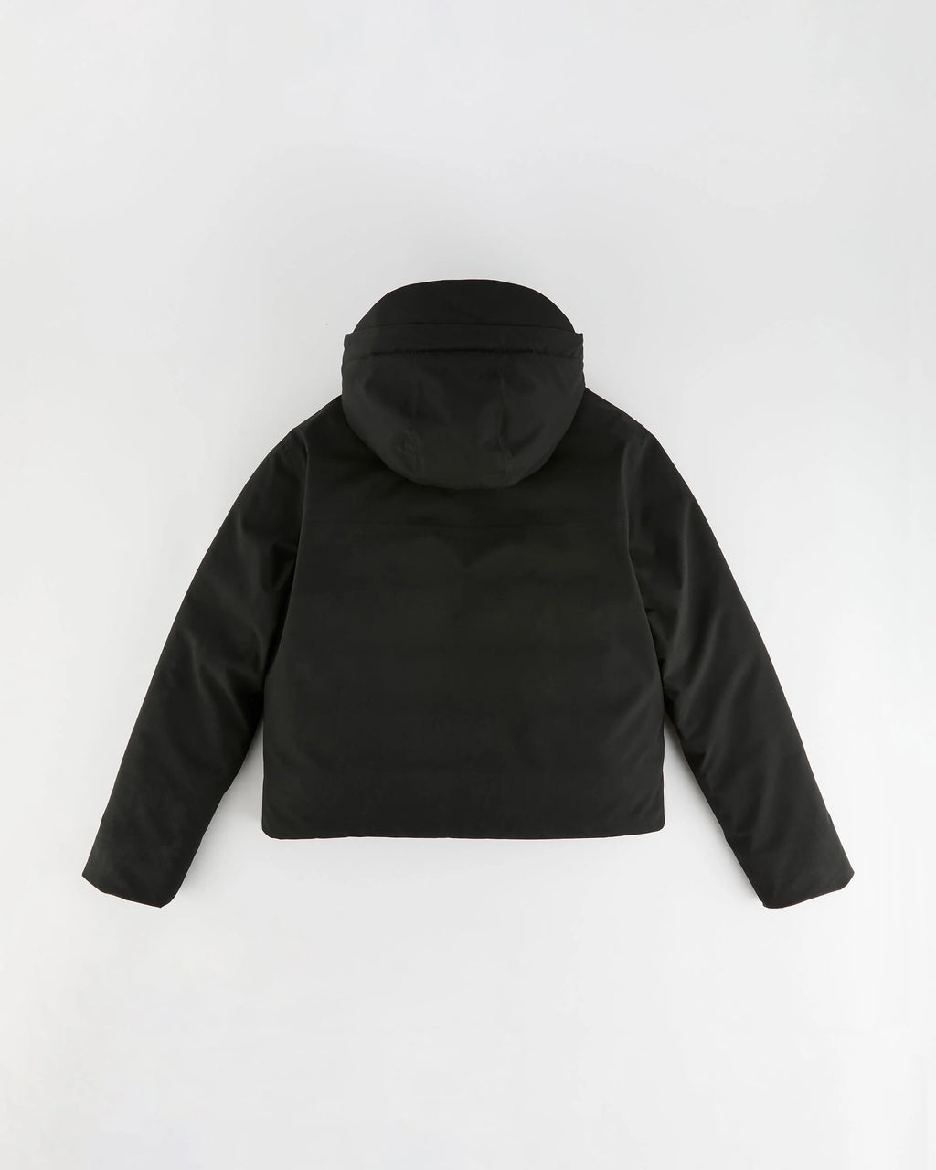Hooded Waterproof Coat - Black