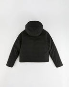 Hooded Waterproof Coat - Black
