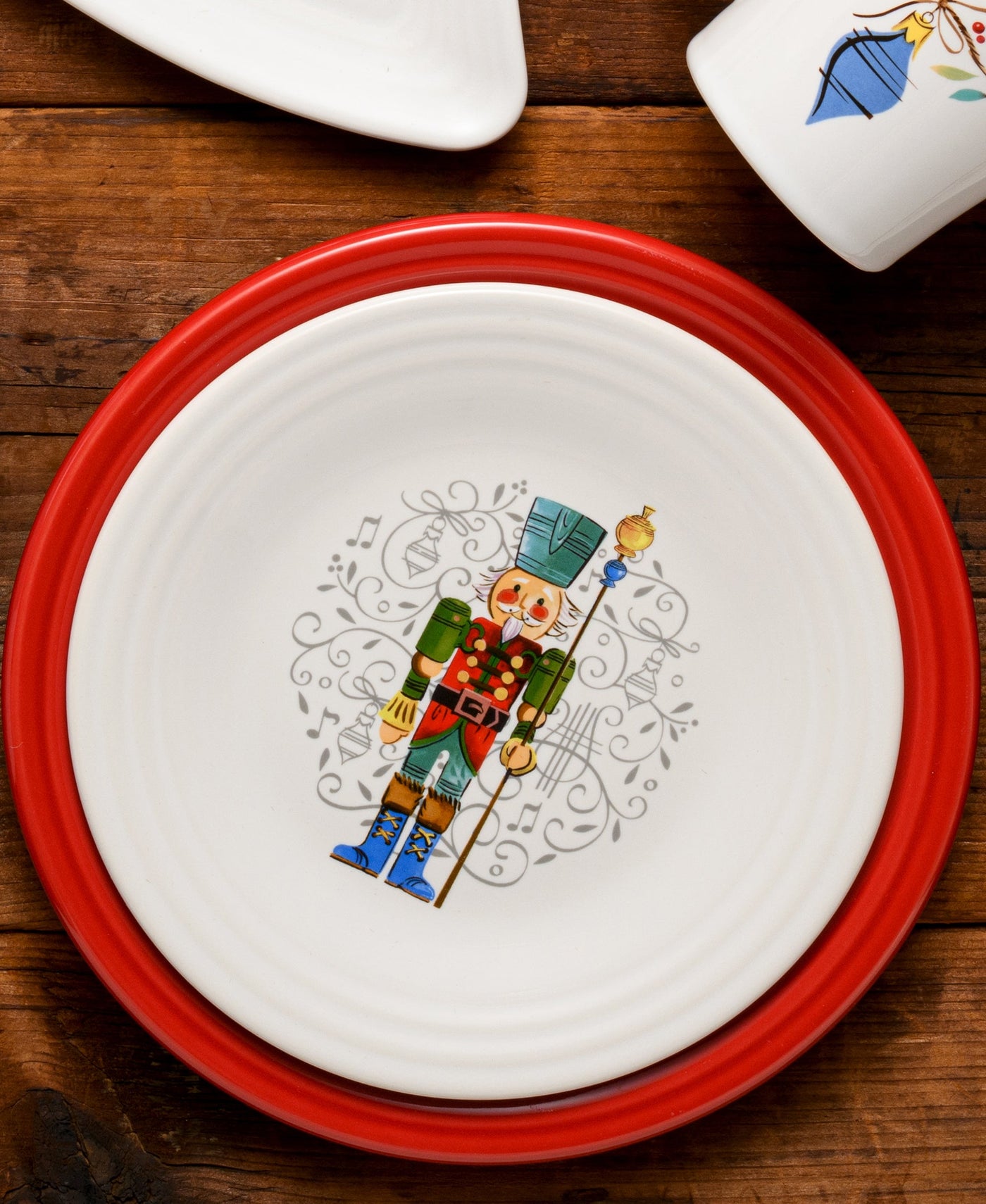 Nutcracker The Guardian Classic Rim 9 Inch Luncheon Plate