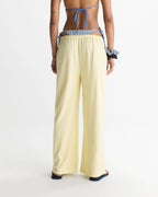 Slub Lounge Trousers - Buttercream