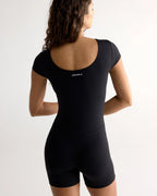 Ultimate Short Sleeve Romper - Black