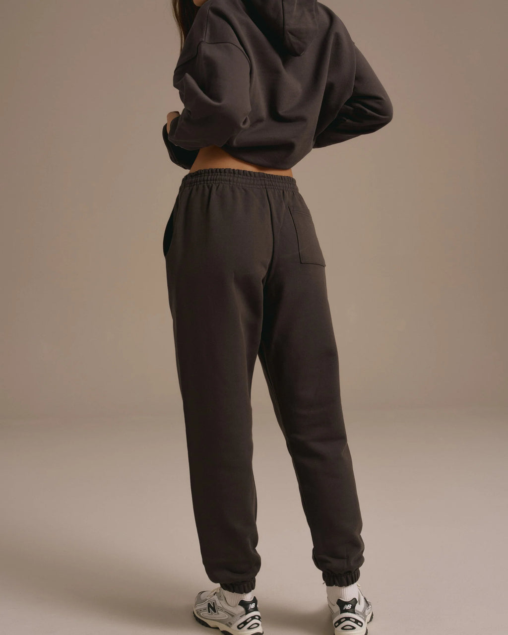 Varsity Sweatpants - Washed Coffee Bean