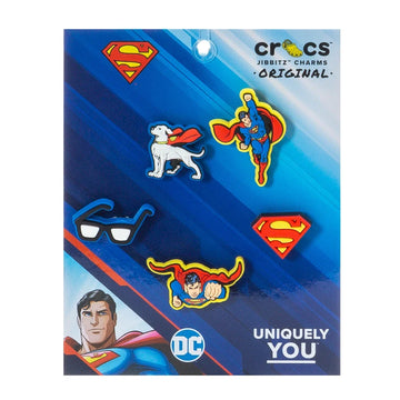 Superman 5 Pack Shoe Charms product image