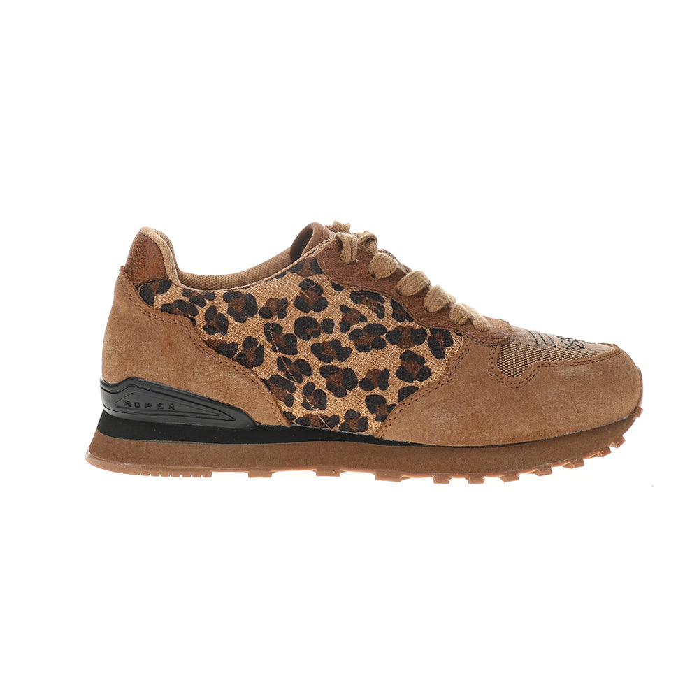 Giddyup Jogger Leopard Lace Up Sneakers