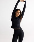 Ultimate Long Sleeve Top - Black