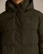 Matte Puffer Jacket - Fern Green