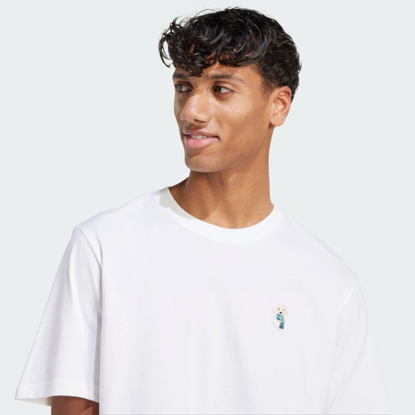 Men's adidas Dog Sock Patch Graphic Tee