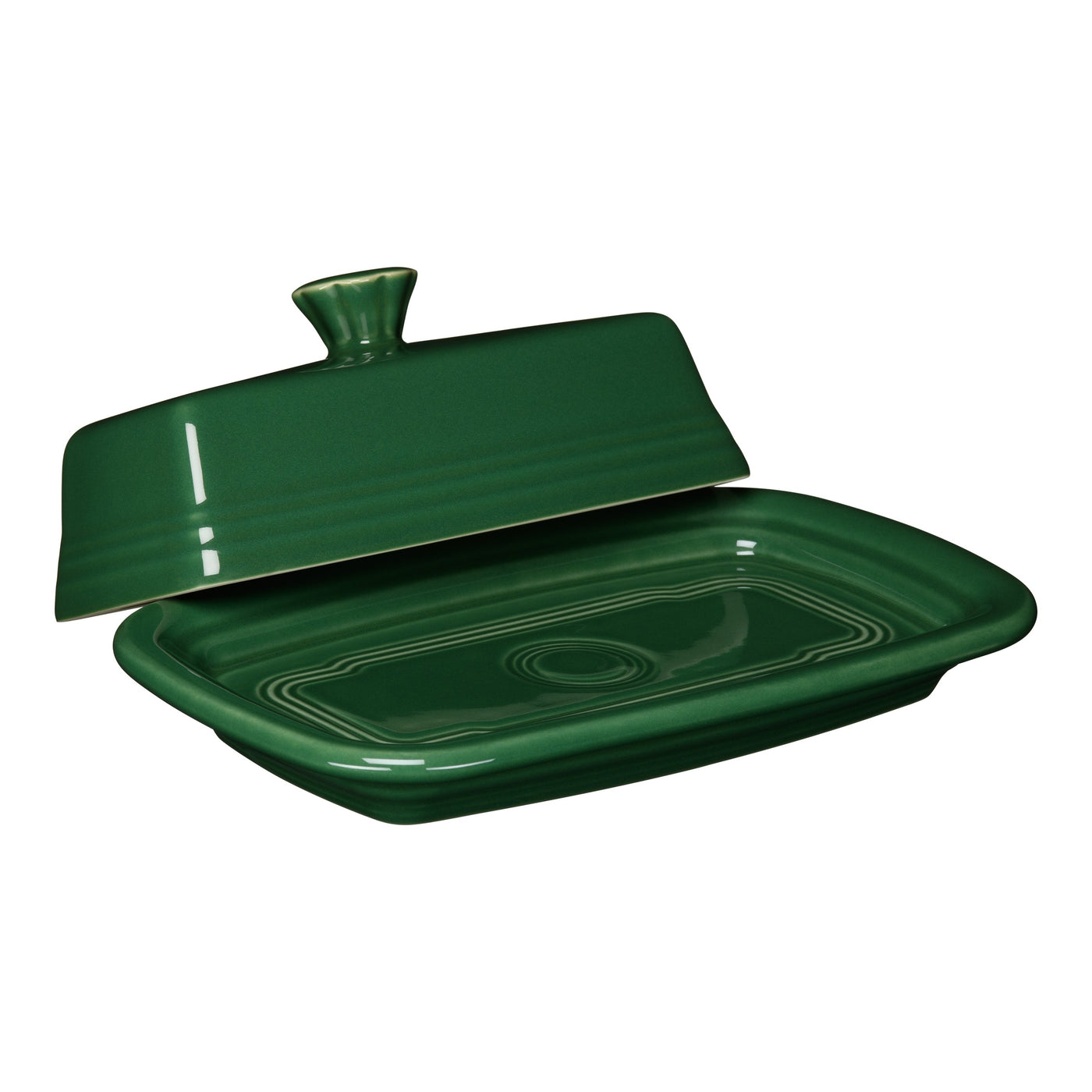 Extra Large Covered Butter Dish 8 1/8 Inch x 5 1/8 Inch