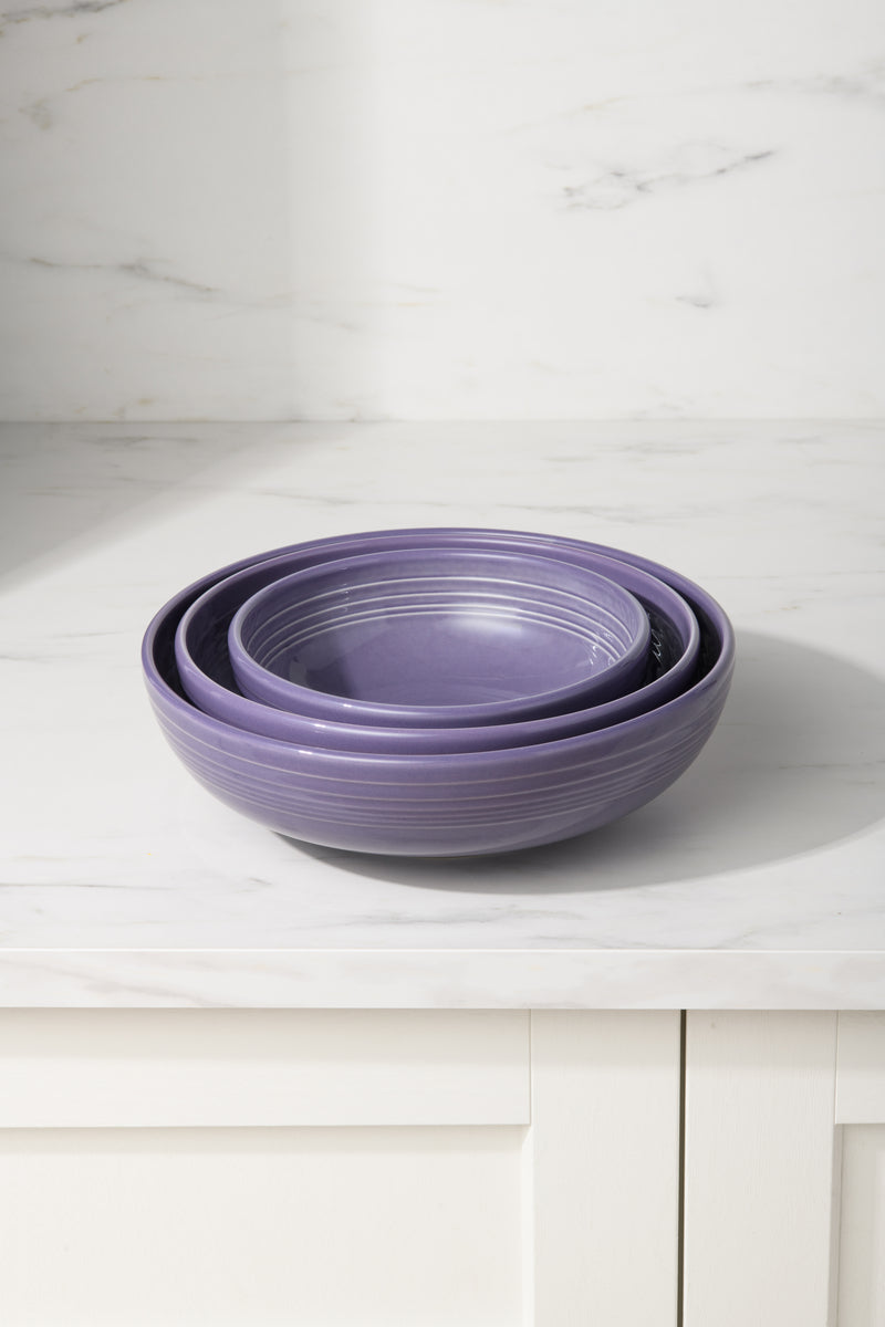 Lavender Bistro Coupe 9 5/8 Inch Large Bowl 68 OZ