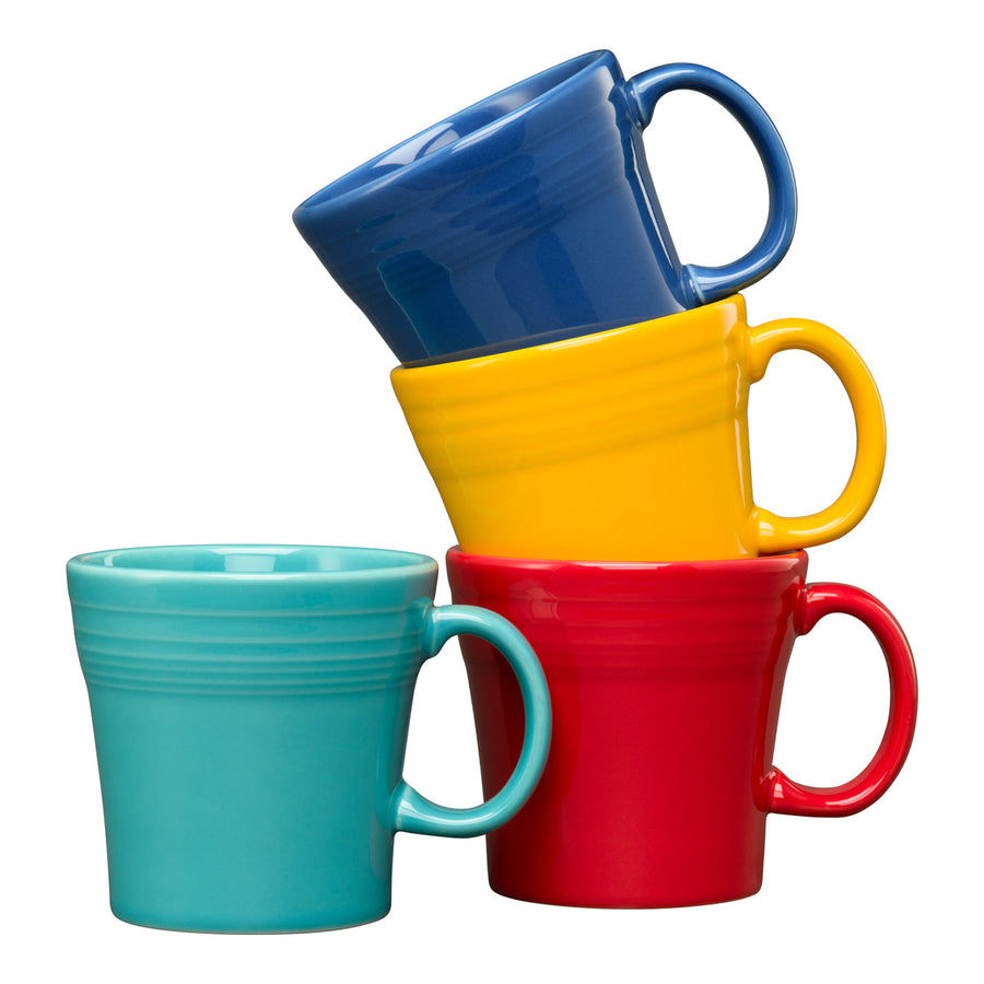 Mixed Vibrant 15 OZ Set of 4 Mixed Tapered Mug Set