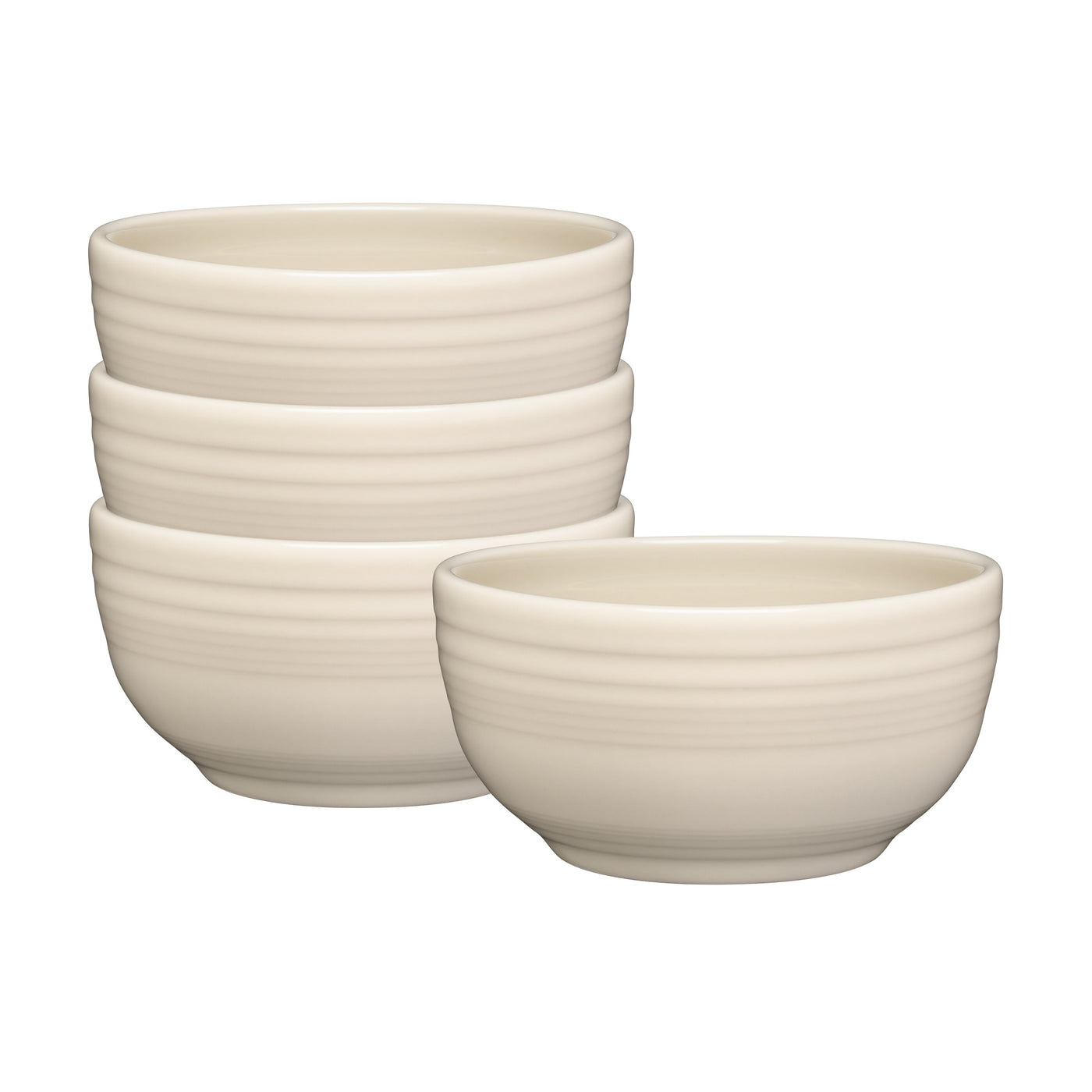 Linen Bistro Coupe 5 1/2 Inch Cereal Bowl 22 oz, Set of 4