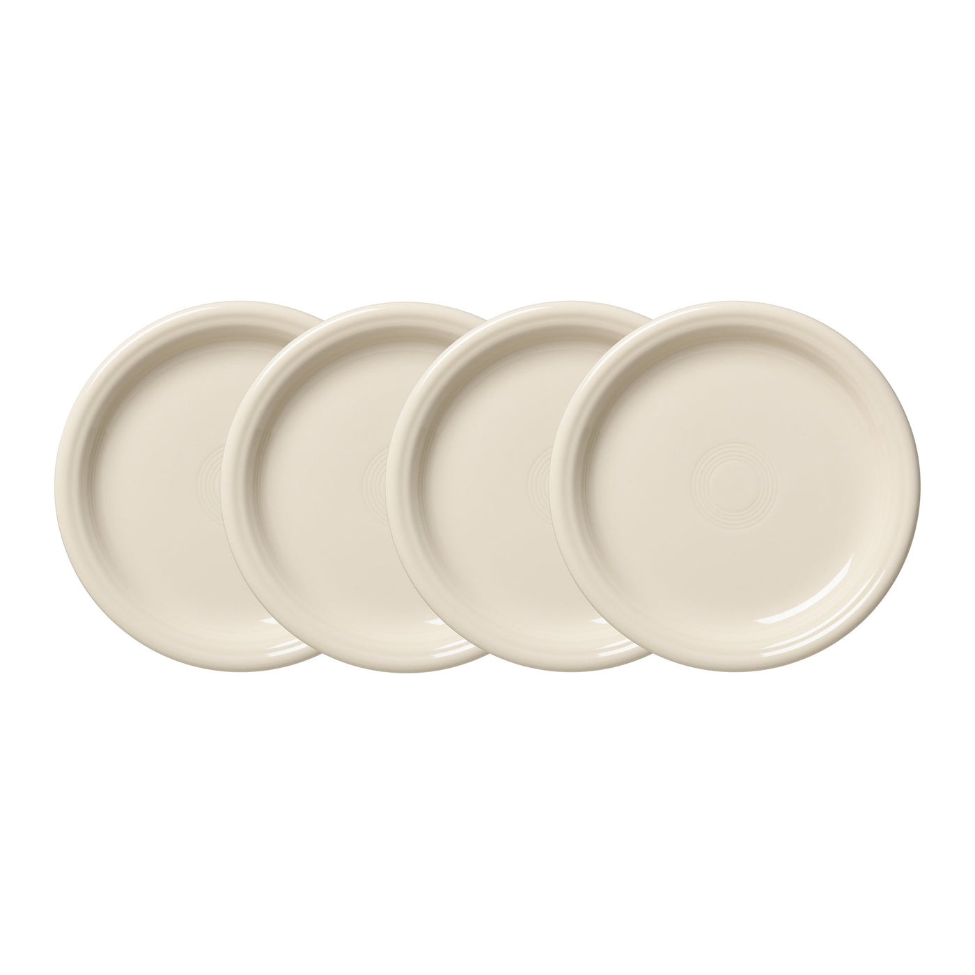 Linen Set of 4 Bistro Coupe 7 1/4 Inch Salad Plate