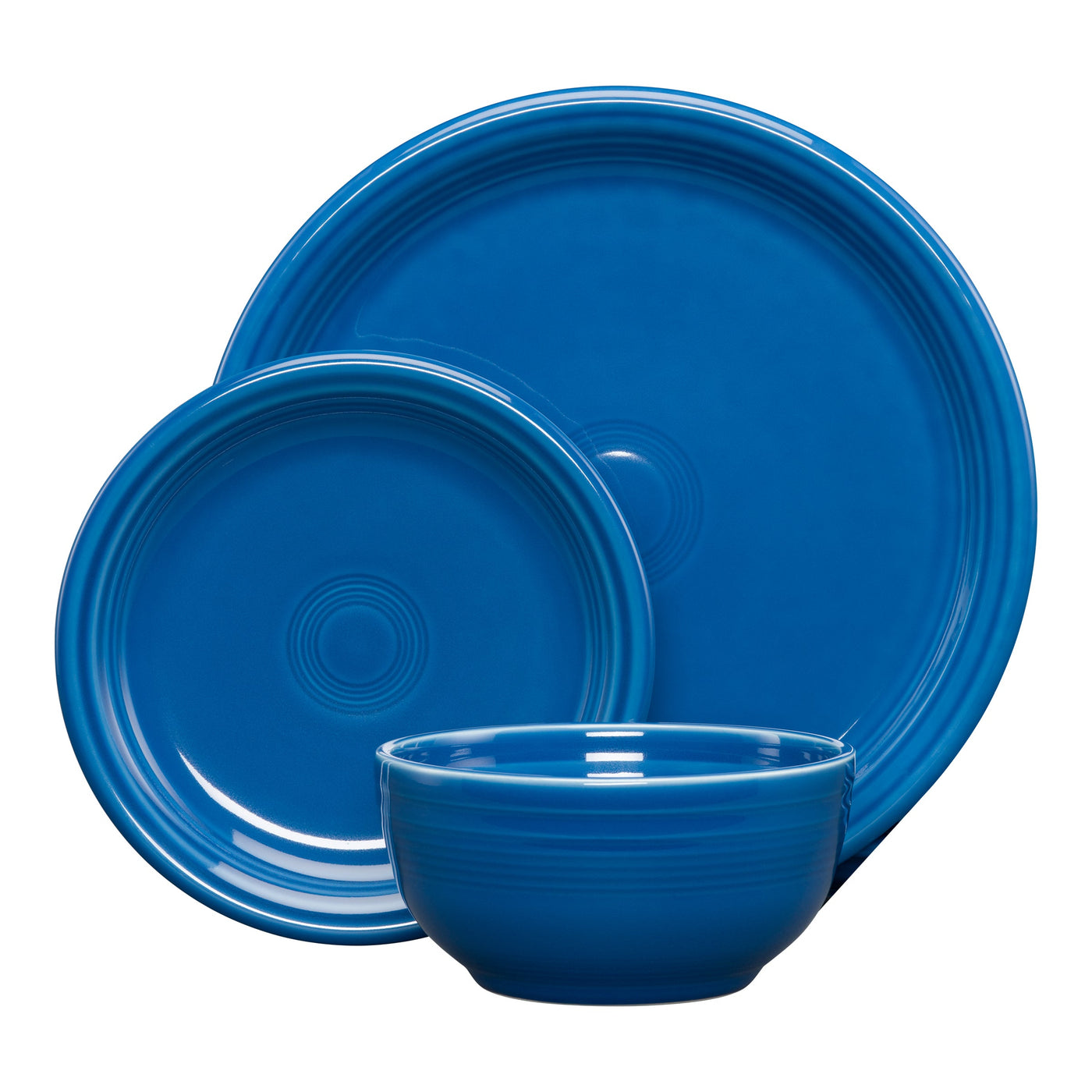 Bistro Coupe 3-Piece Dinnerware Set, Service for 1