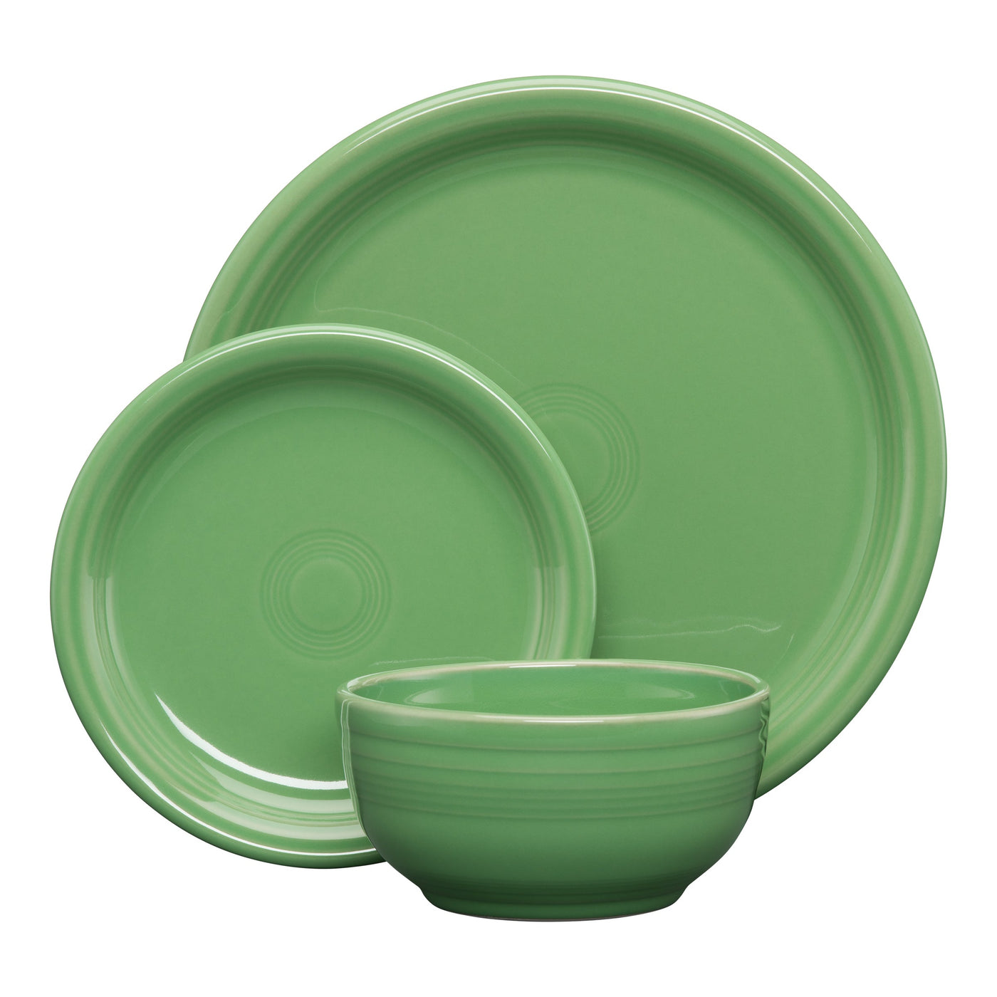 Bistro Coupe 3-Piece Dinnerware Set, Service for 1