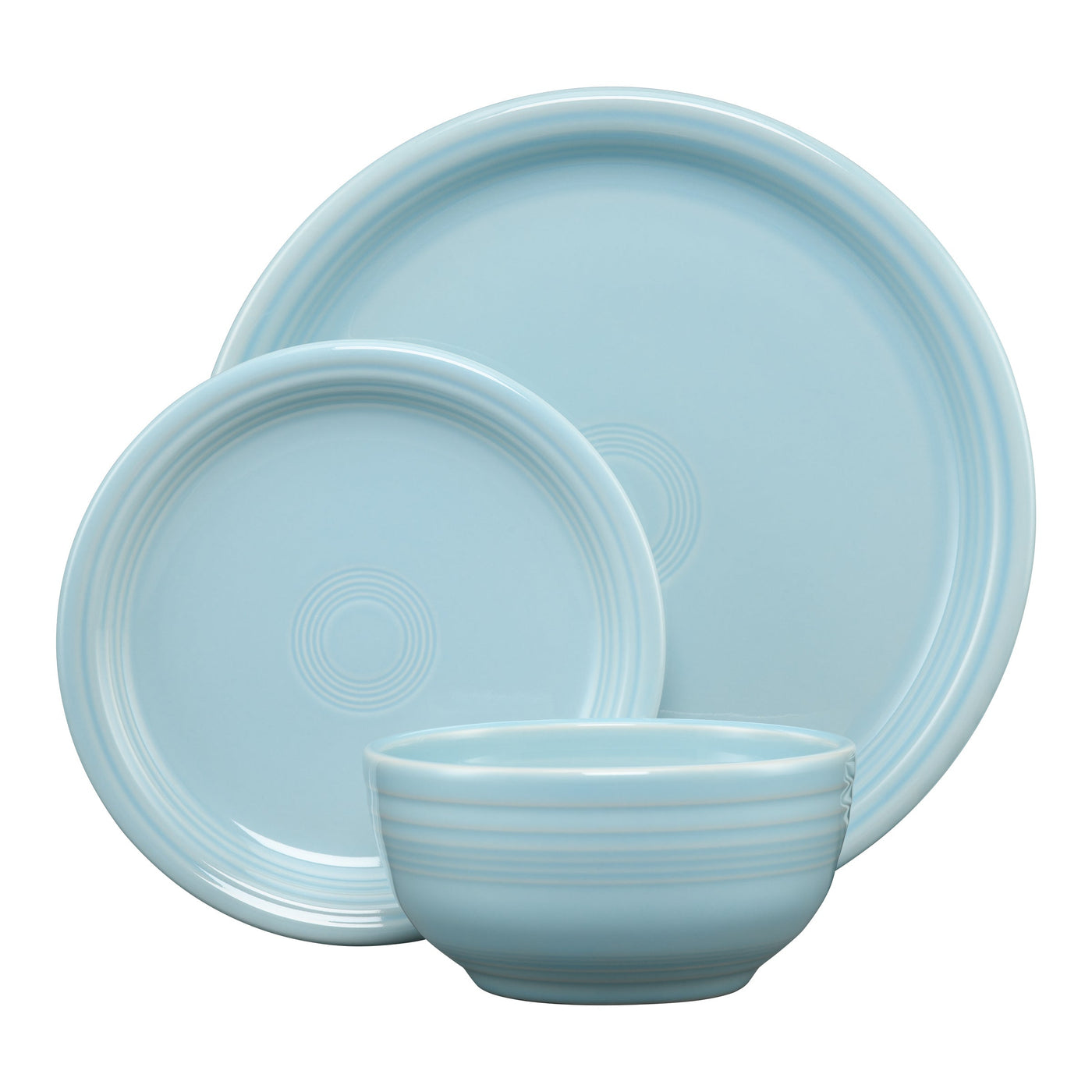 Bistro Coupe 3-Piece Dinnerware Set, Service for 1