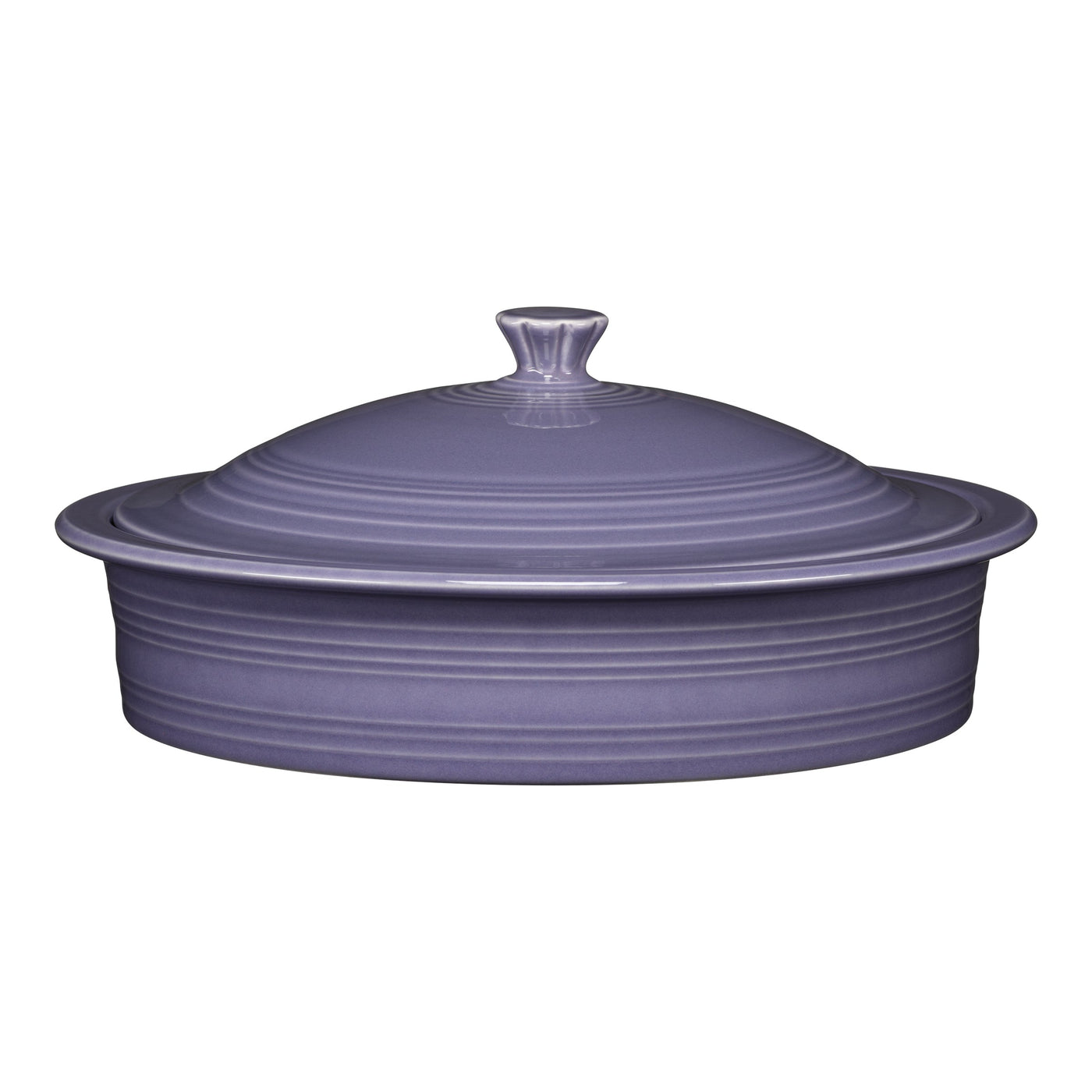 Lavender Small 10 Inch Round Covered Casserole 1.4 Quart