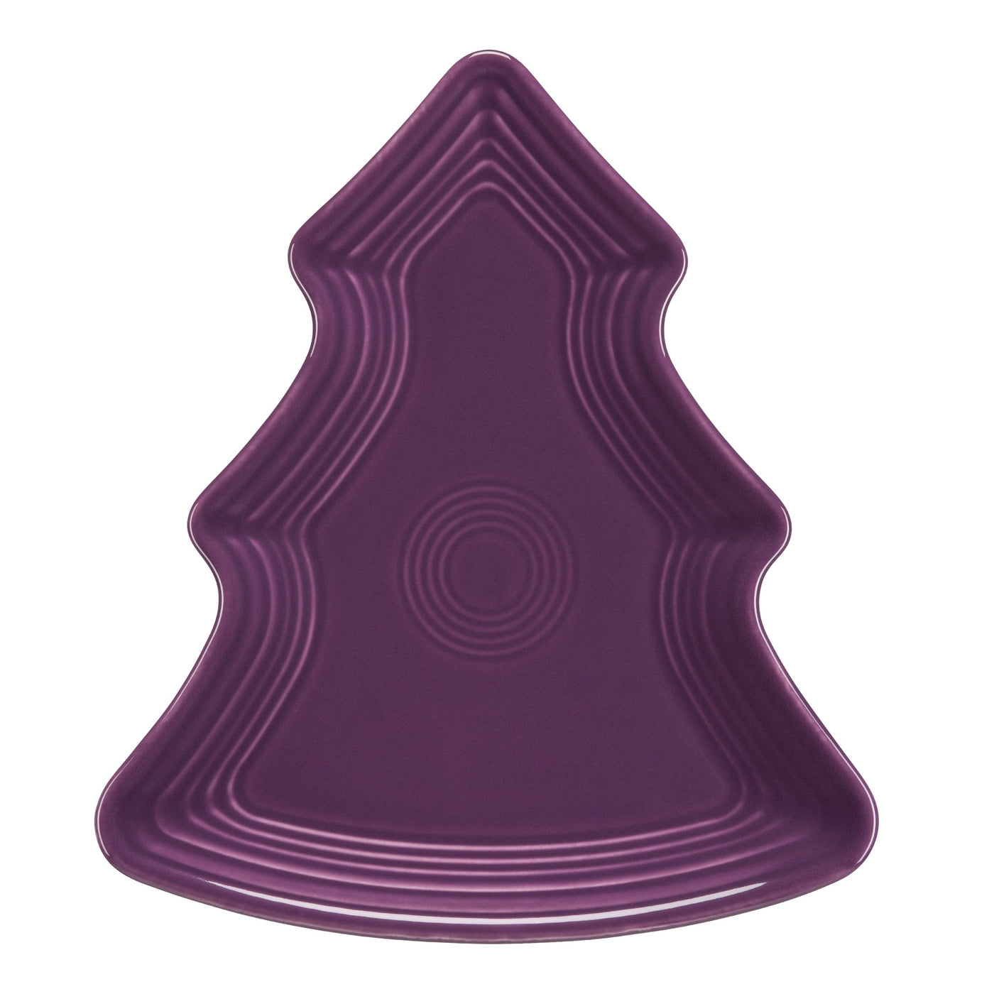 Retired Tree Shaped Plate 10 1/8 Inch