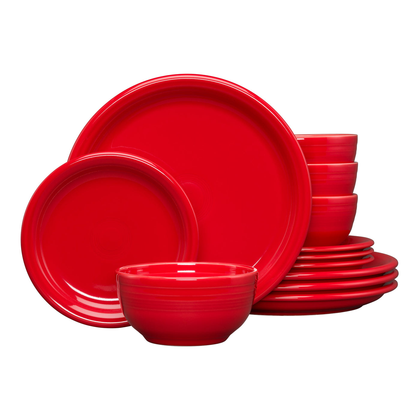 Bistro Coupe 12-Piece Dinnerware Set, Service for 4