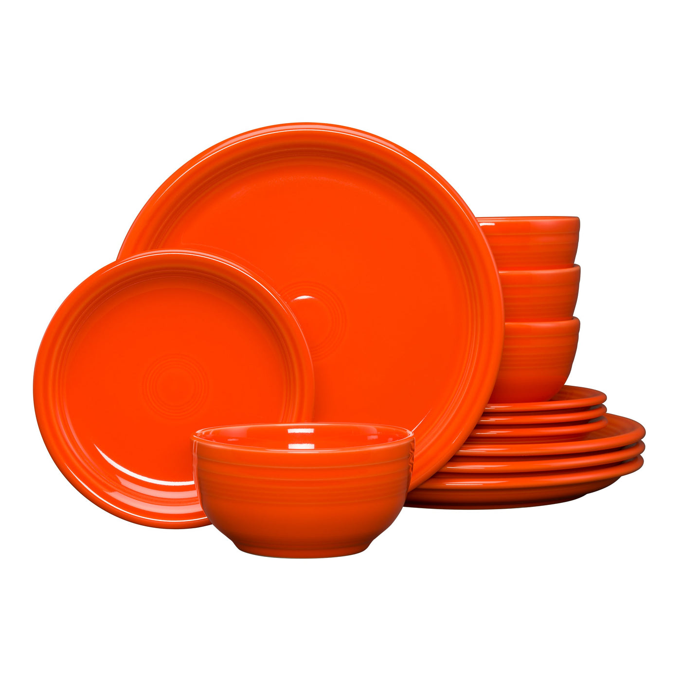 Bistro Coupe 12-Piece Dinnerware Set, Service for 4