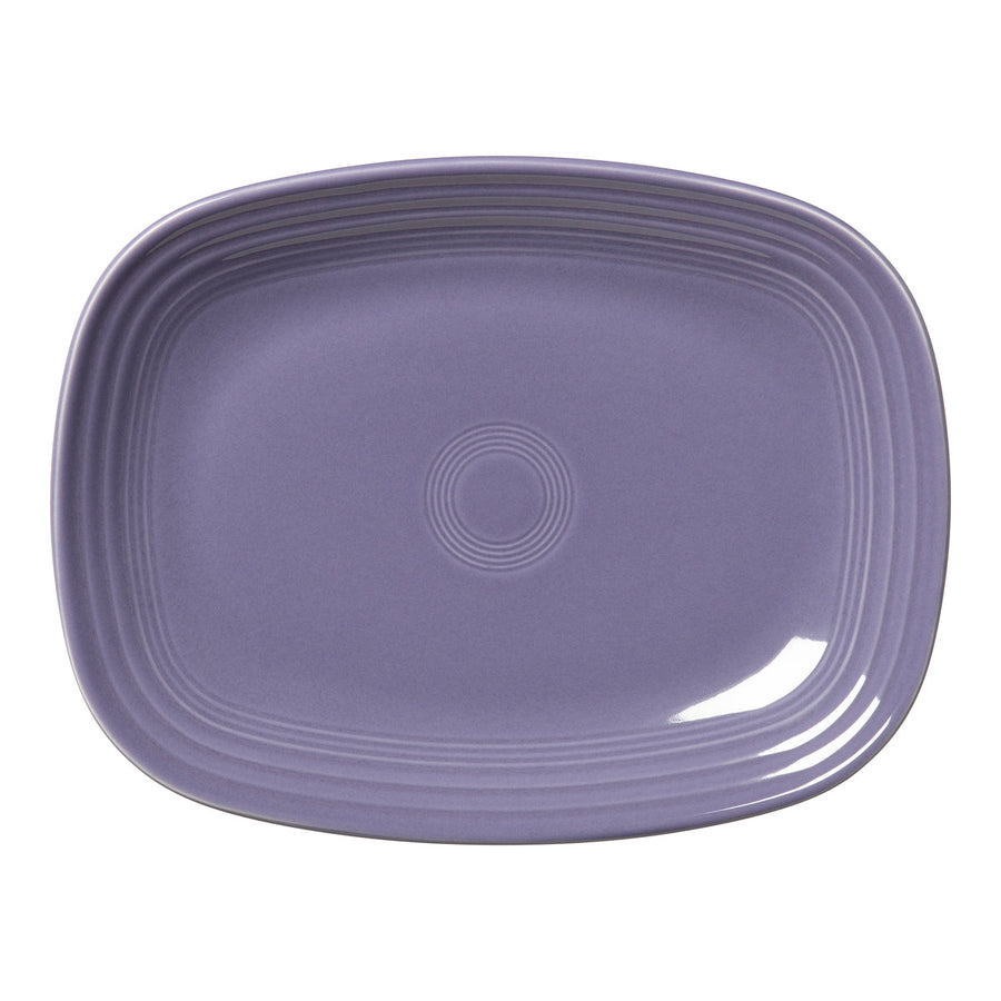 Lavender 12 Inch Large Rectangular Platter