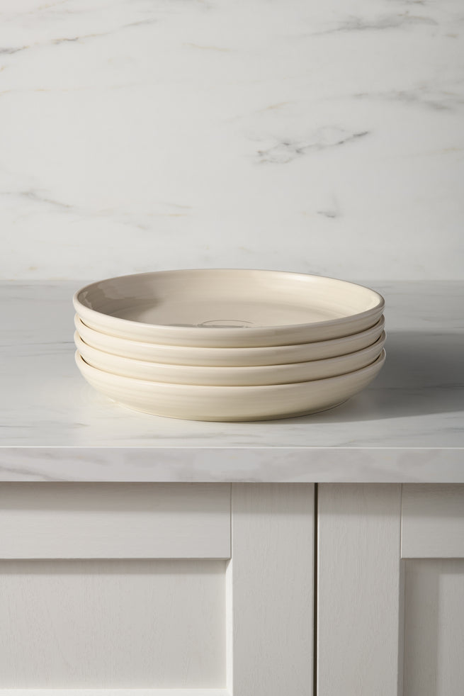 Linen Set of 4 Coupe 10 3/8 Inch Dinner Bowl 40 OZ