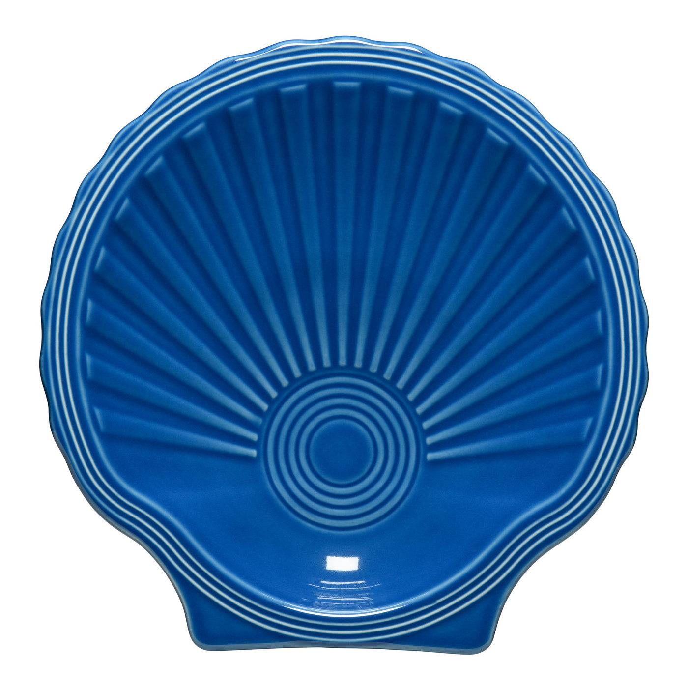 Retired Shell Shaped Plate 8 1/4 Inch