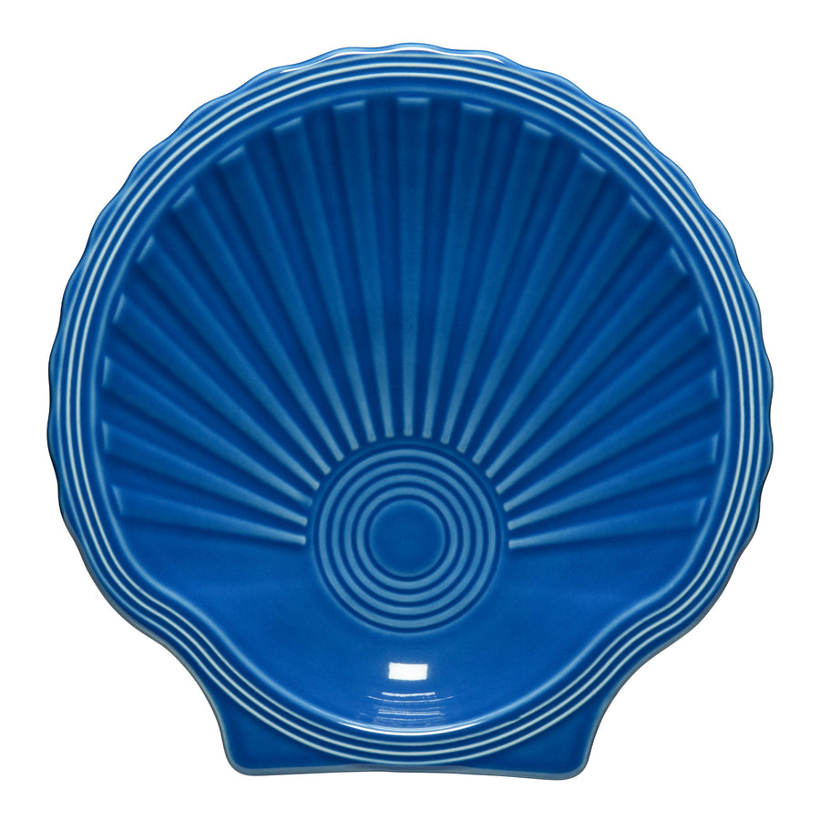 Retired Shell Shaped Plate 8 1/4 Inch