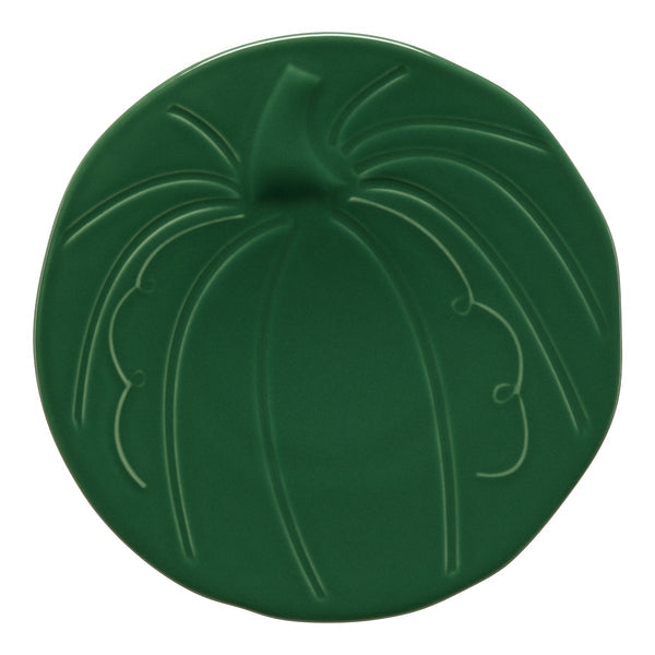 Pumpkin Shaped Plate 8 1/2 Inch