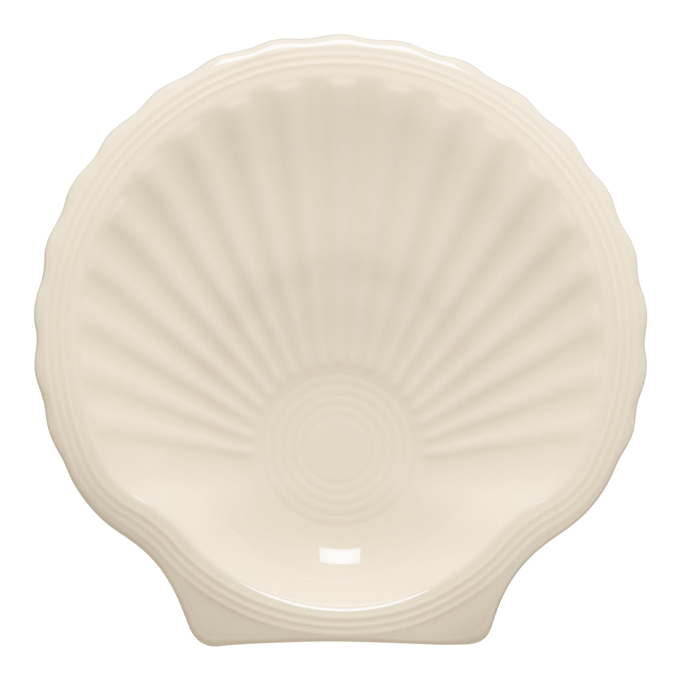 Retired Shell Shaped Plate 8 1/4 Inch
