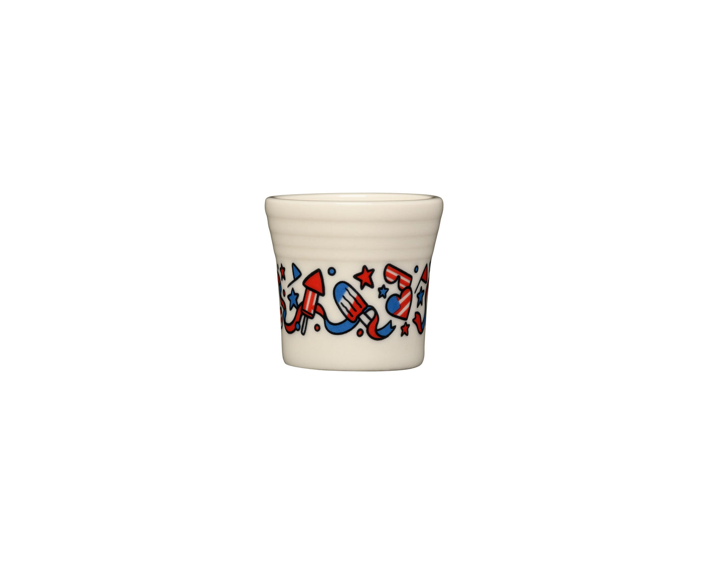 4th of July 1 1/2, OZ Ceramic Shot Glass
