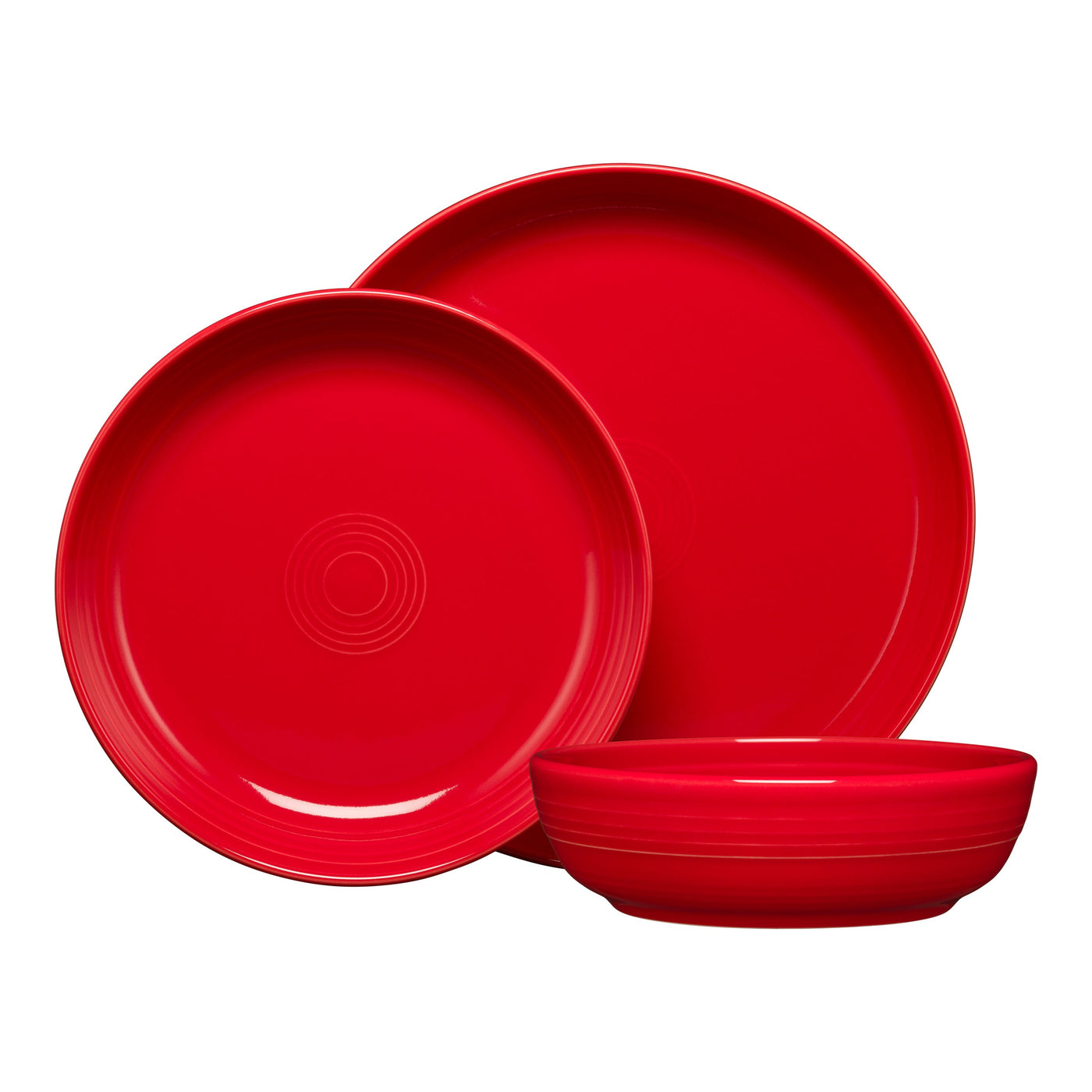 Coupe Bowl 3-Piece Dinnerware Set, Service for 1