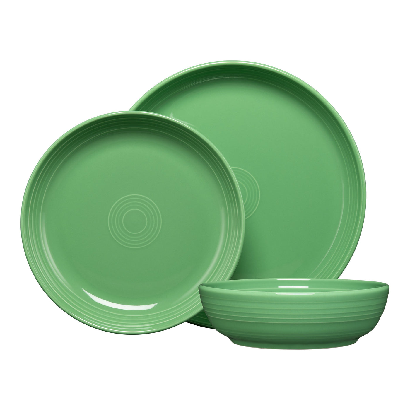 Coupe Bowl 3-Piece Dinnerware Set, Service for 1