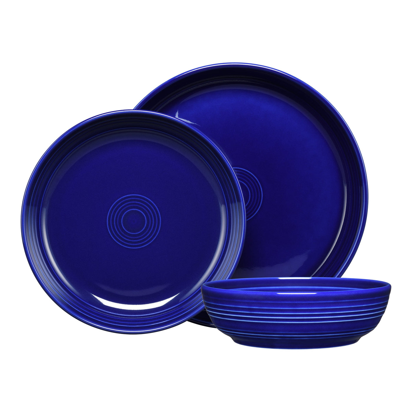 Retired Coupe Bowl 3-Piece Dinnerware Set, Service for 1
