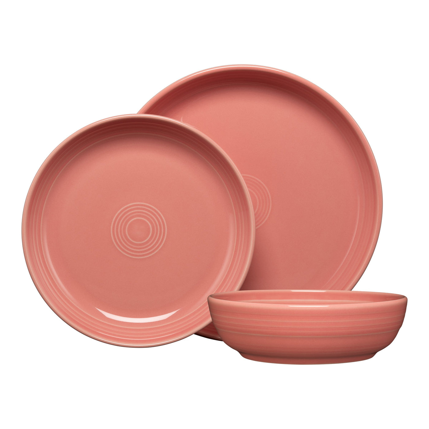 Coupe Bowl 3-Piece Dinnerware Set, Service for 1